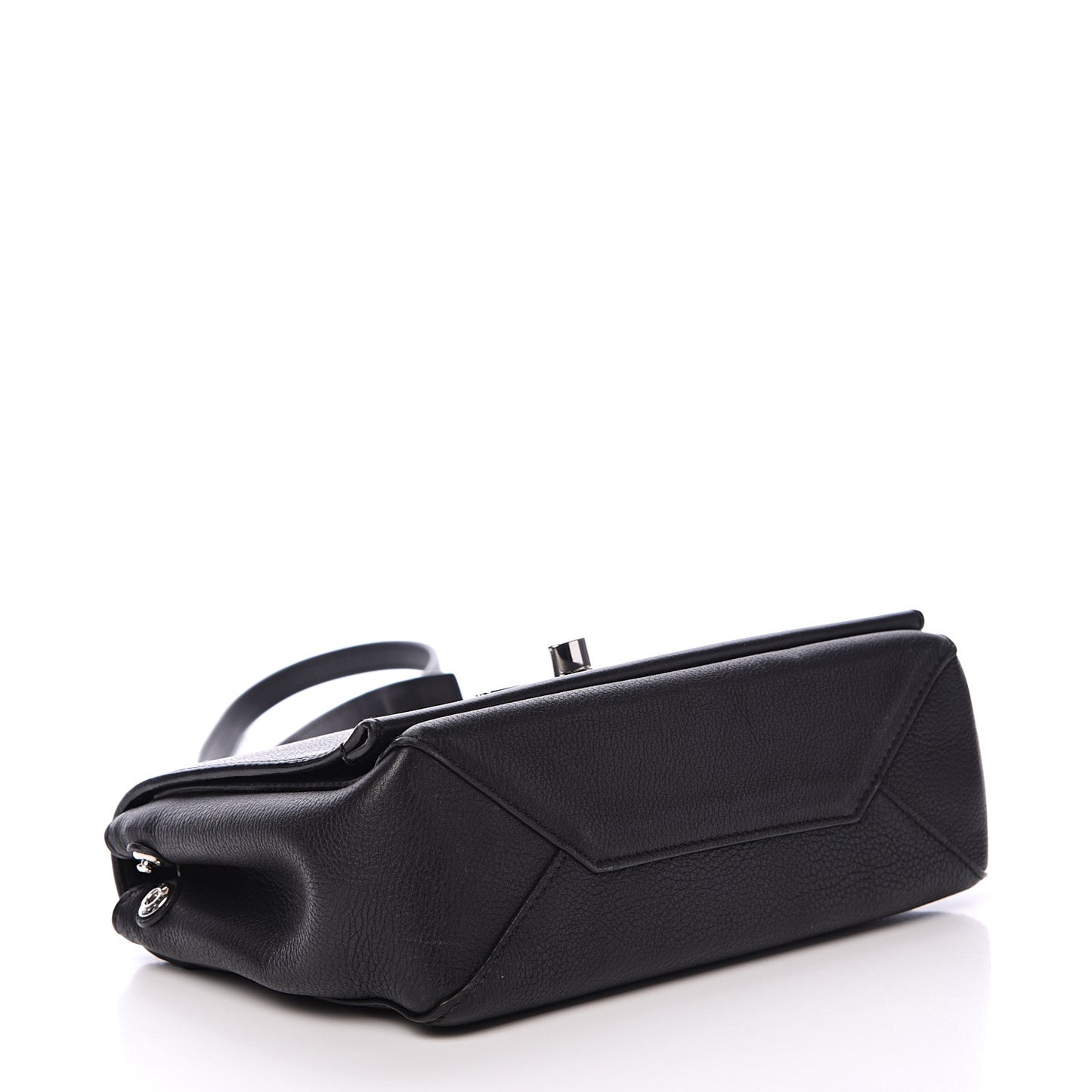 Calfskin Lockme II Chain Bag BB Black