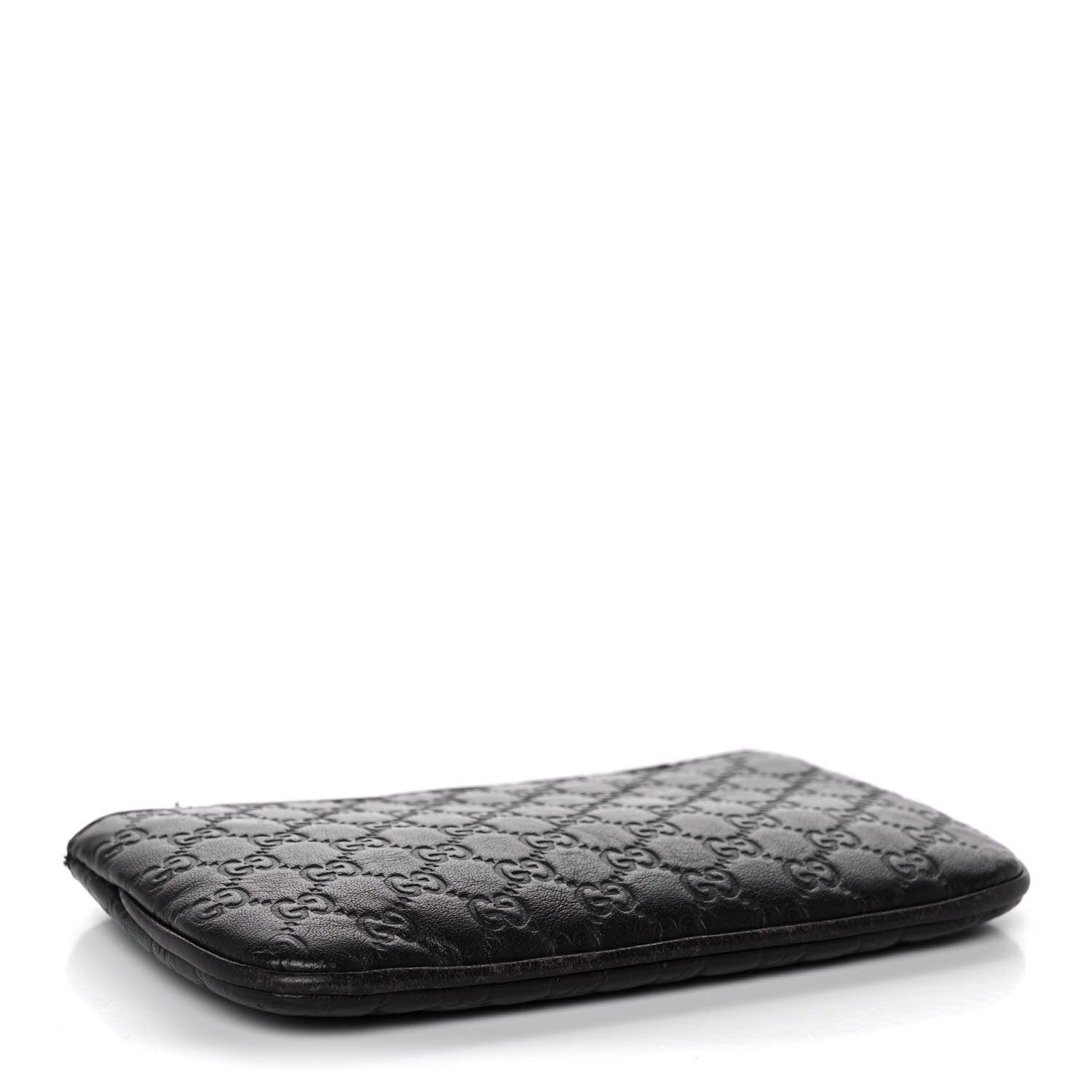 Gucci Microguccissima Key Ring Coin Case Black 4 of 12