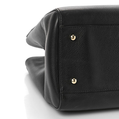 Chanel Grained Calfskin Large Neo Executive Shopper Tote Black 8 of 10