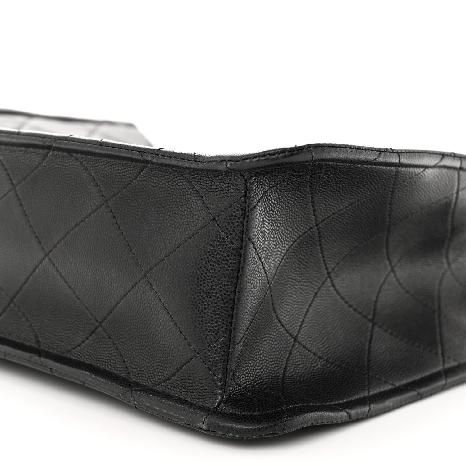 Chanel Caviar Quilted Sweet Classic Shopping Tote Black 10 of 13