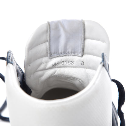 Louis Vuitton Calfskin Heroes High Top Sneakers 8 Navy 8 of 12