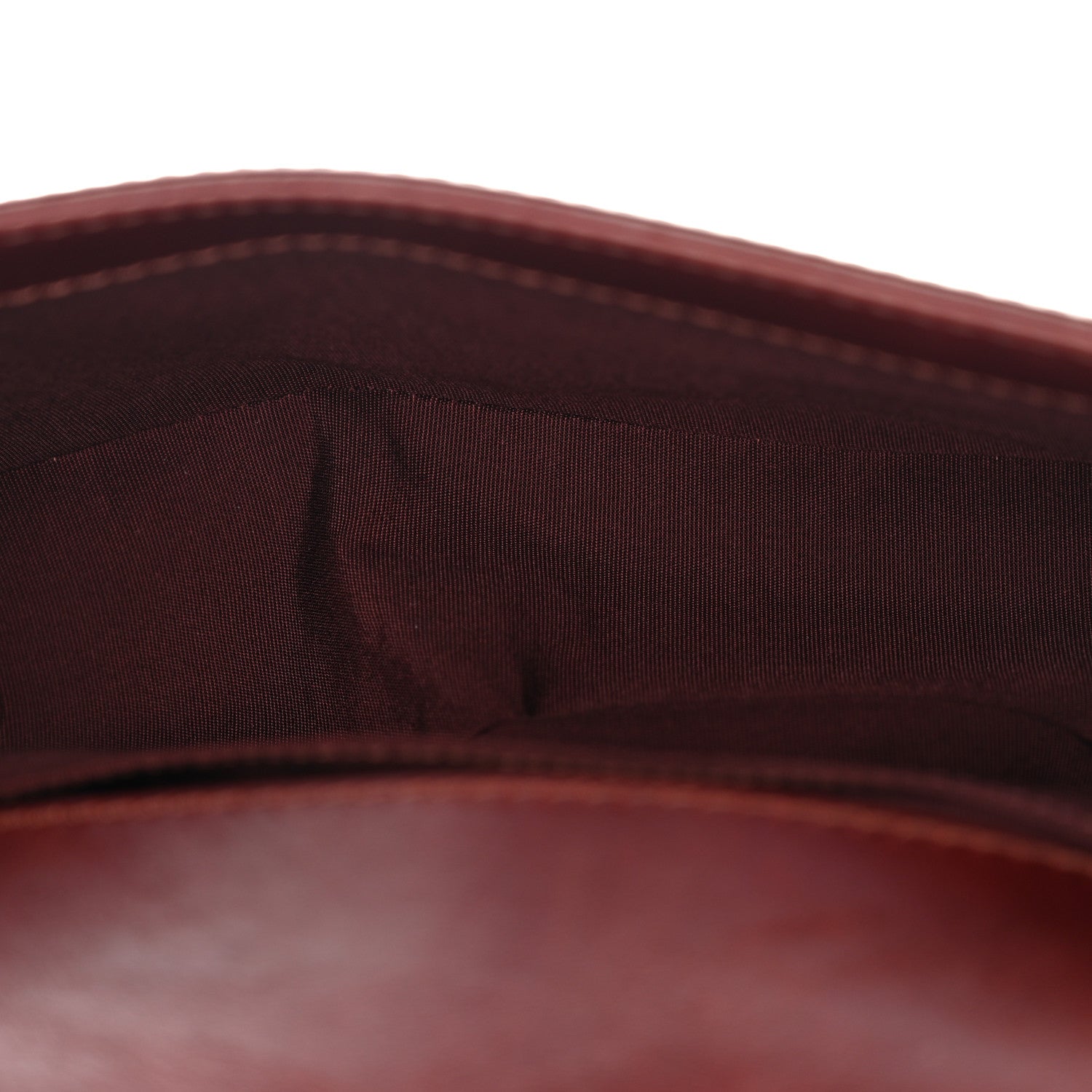 Chanel Goatskin Quilted Medium Boy Handle Flap Burgundy 5 of 9