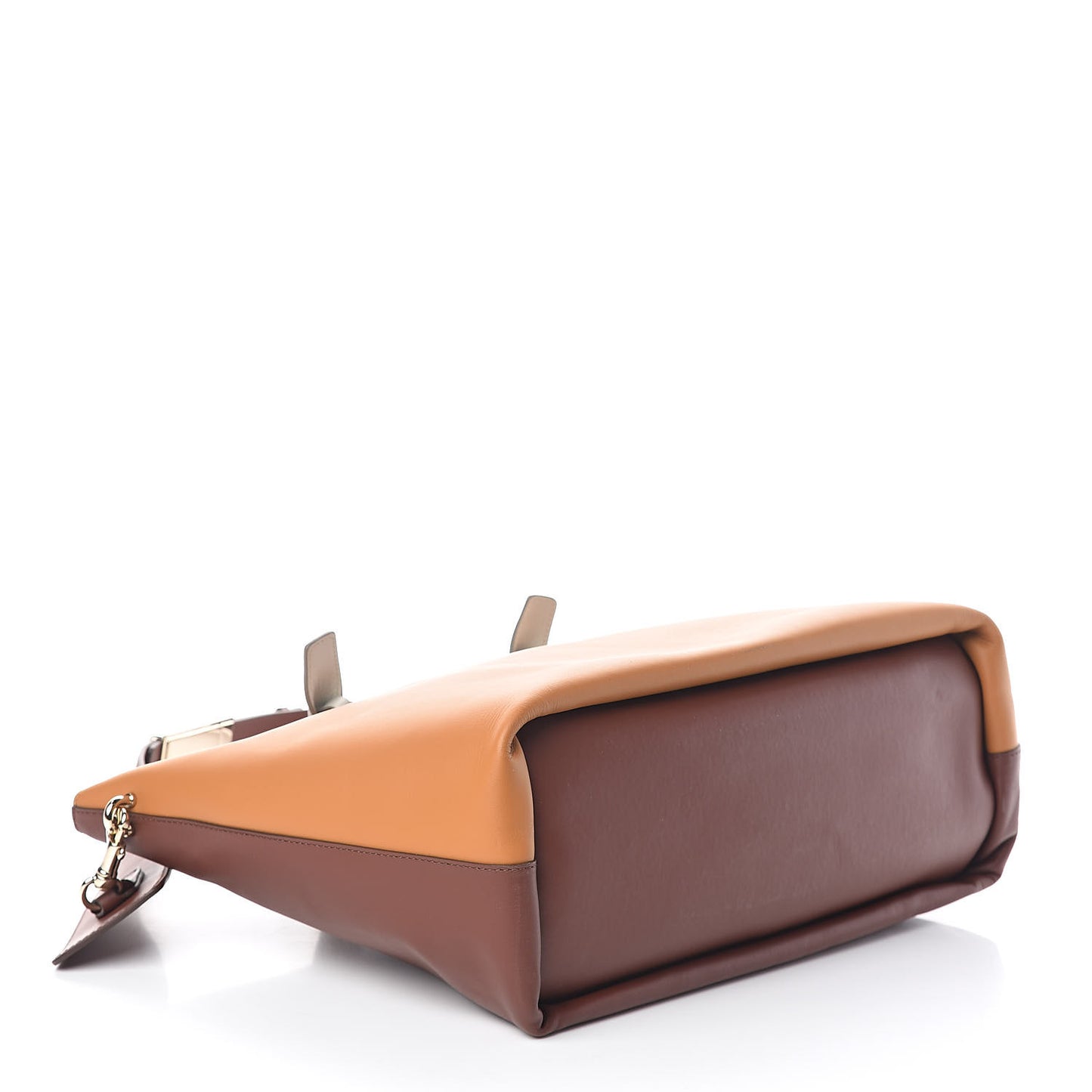Smooth Calfskin Large Baylee Tote Yummy Cookie