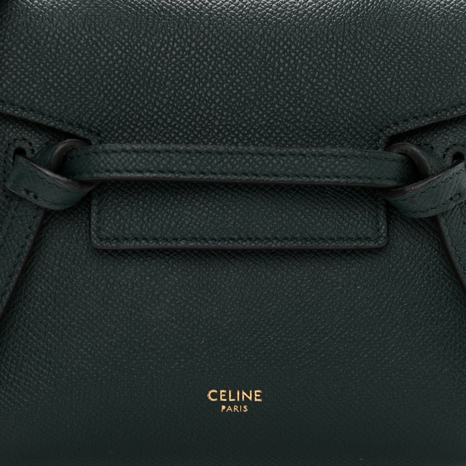 Celine Grained Calfskin Pico Belt Bag Amazone 7 of 9
