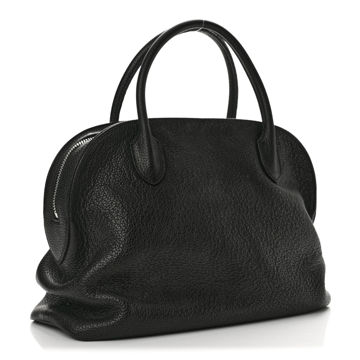 Grained Calfskin Agnes 12 Black