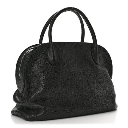 The Row Grained Calfskin Agnes 12 Black 3 of 11