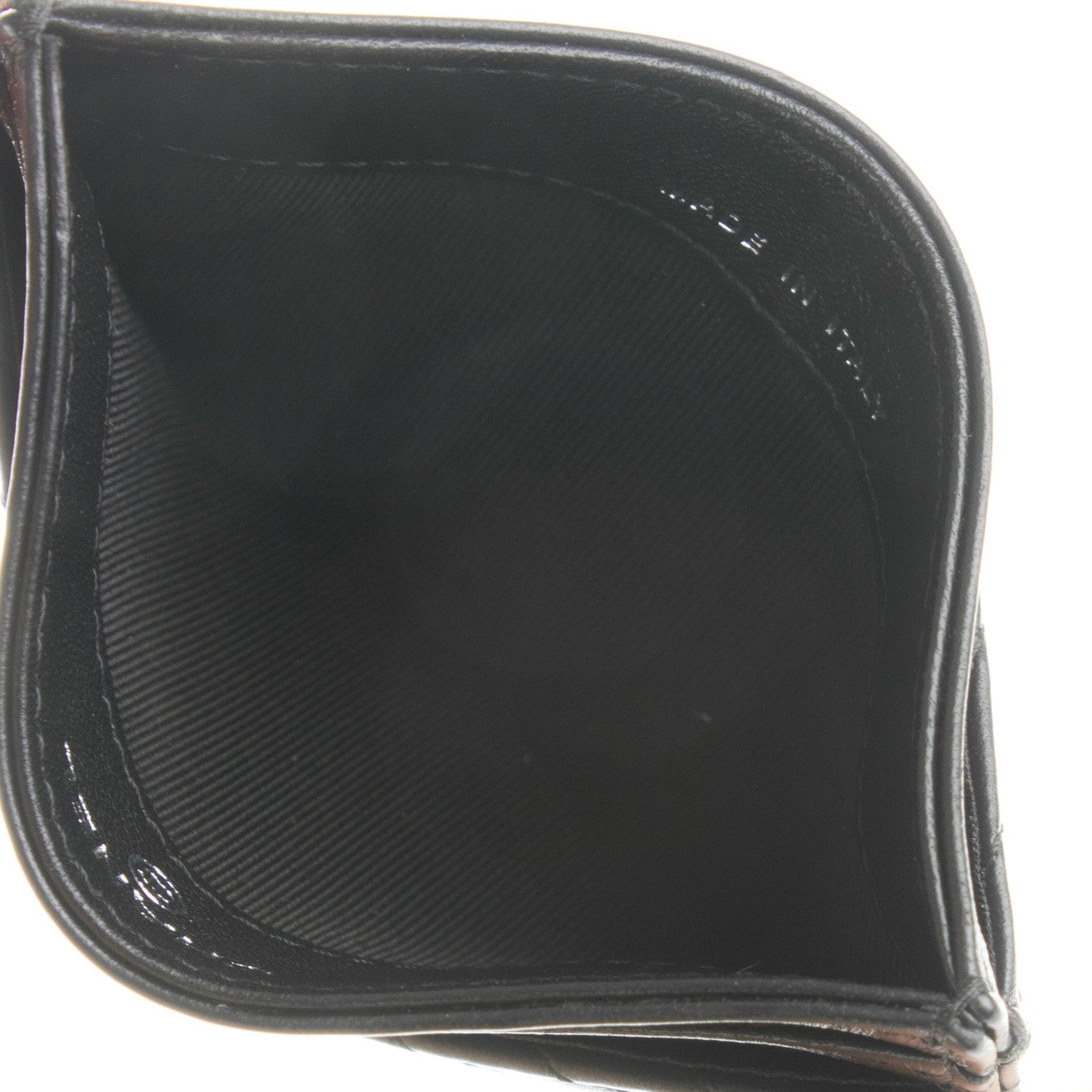 Chanel Lambskin Chevron Quilted Card Holder So Black 5 of 8