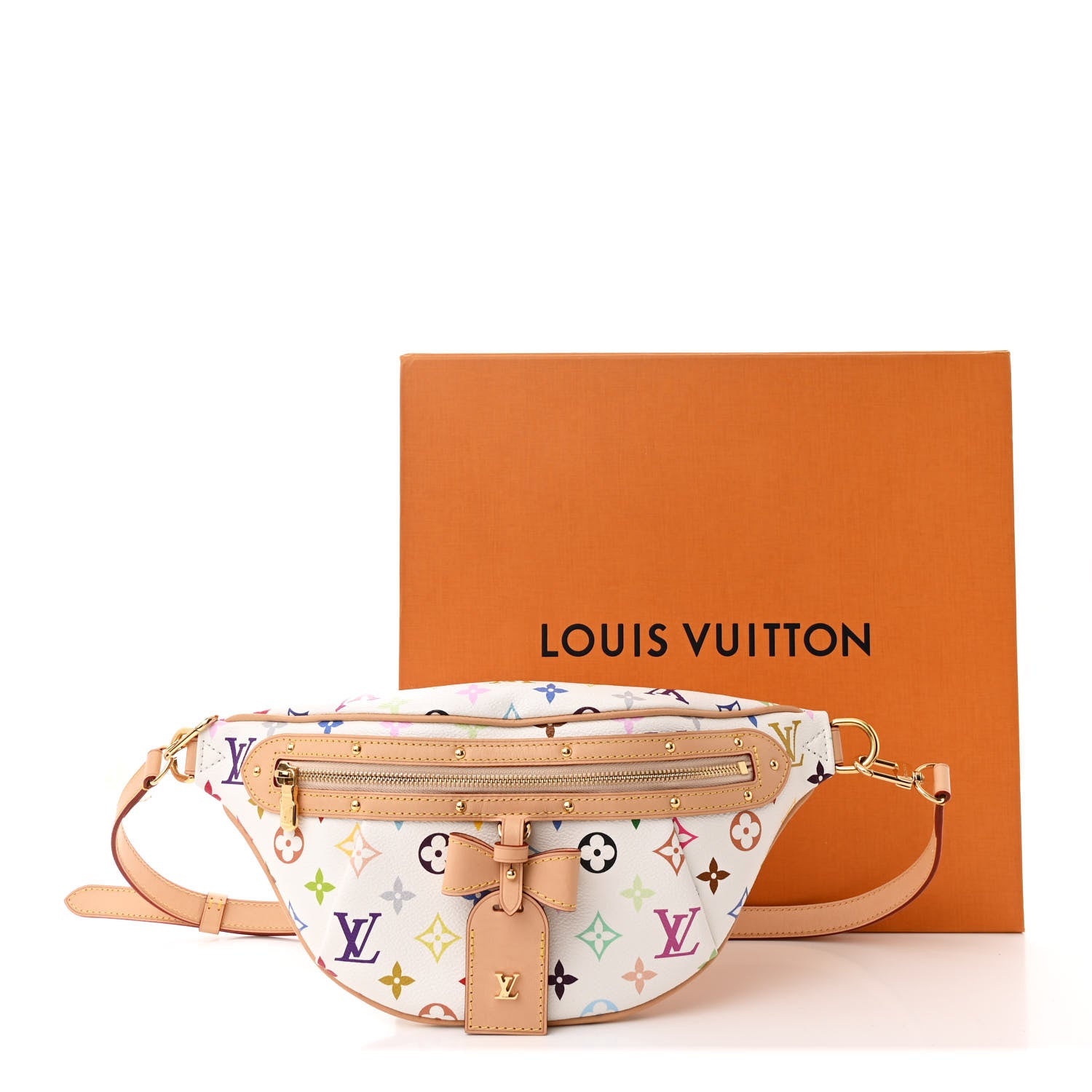 Louis Vuitton LV X TM Monogram Multicolor High Rise Bumbag White 10 of 10