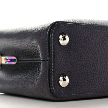 Louis Vuitton Taurillon Capucines BB Scarabeo Iridescent Black 7 of 8