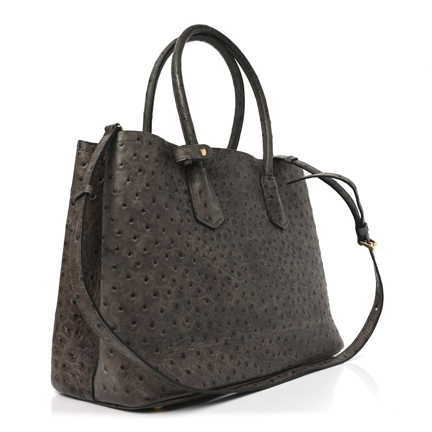 Ostrich Double Bag Grey