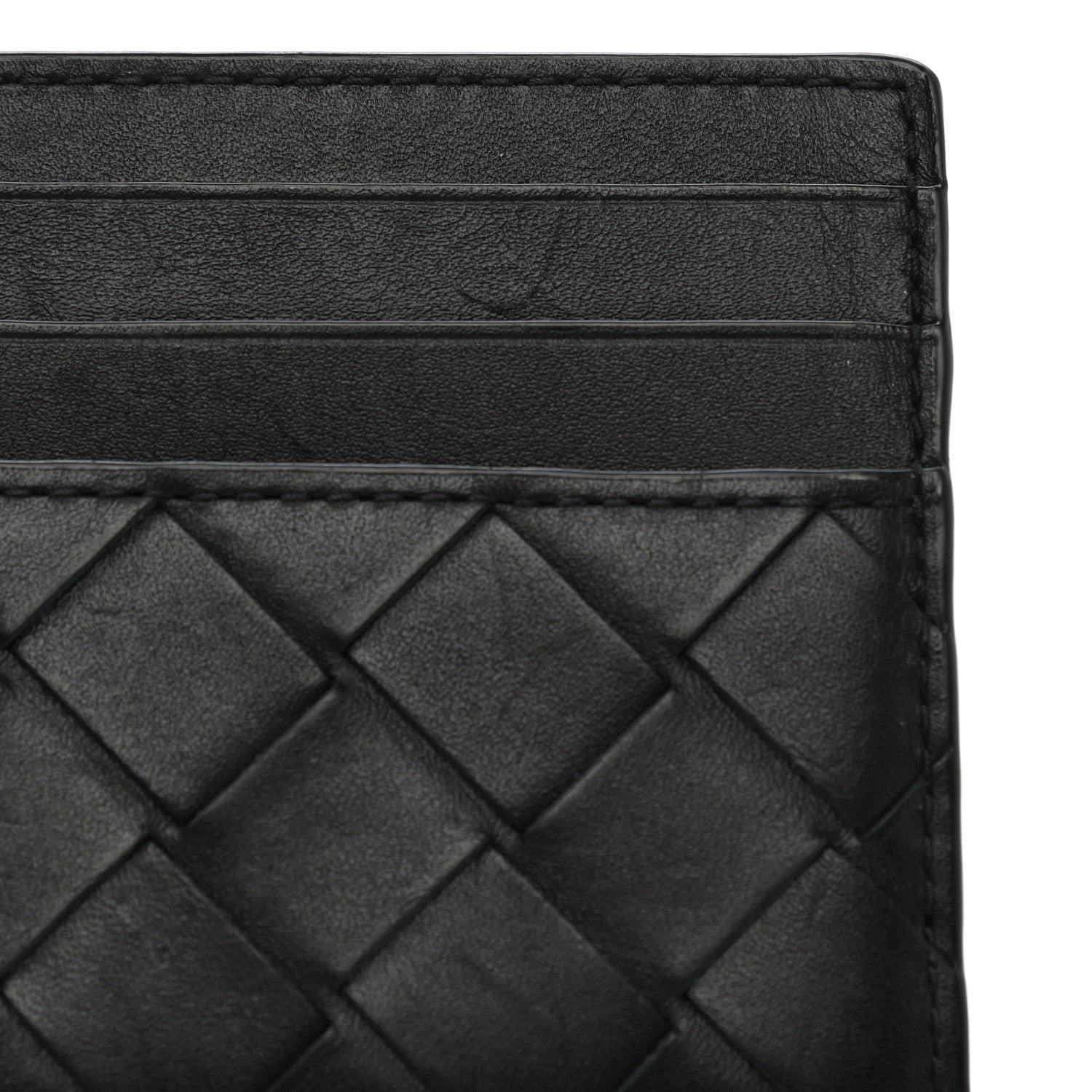 Bottega Veneta Intrecciato Card Holder Black 8 of 9