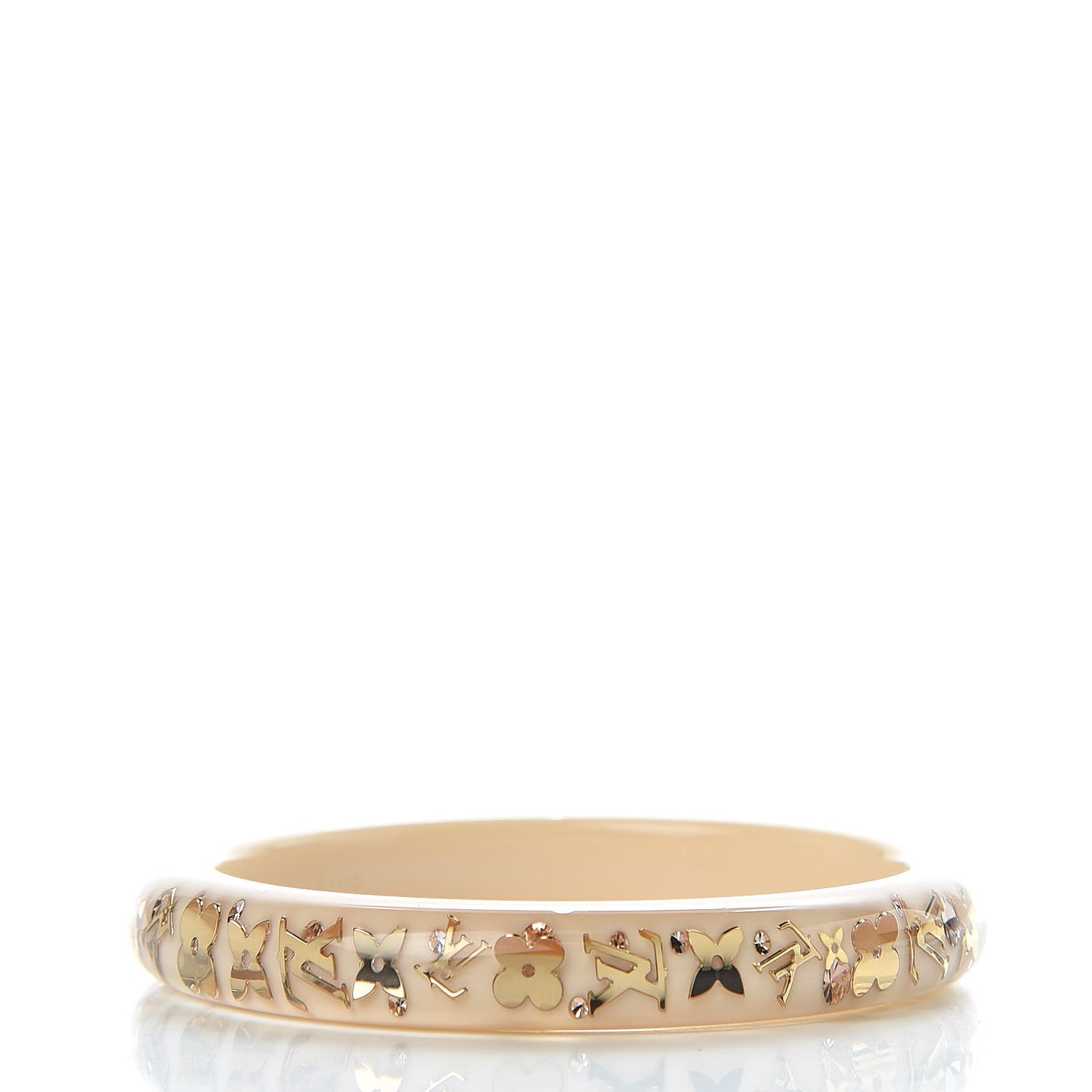 Resin Swarovski Medium Inclusion Bracelet PM Nacre