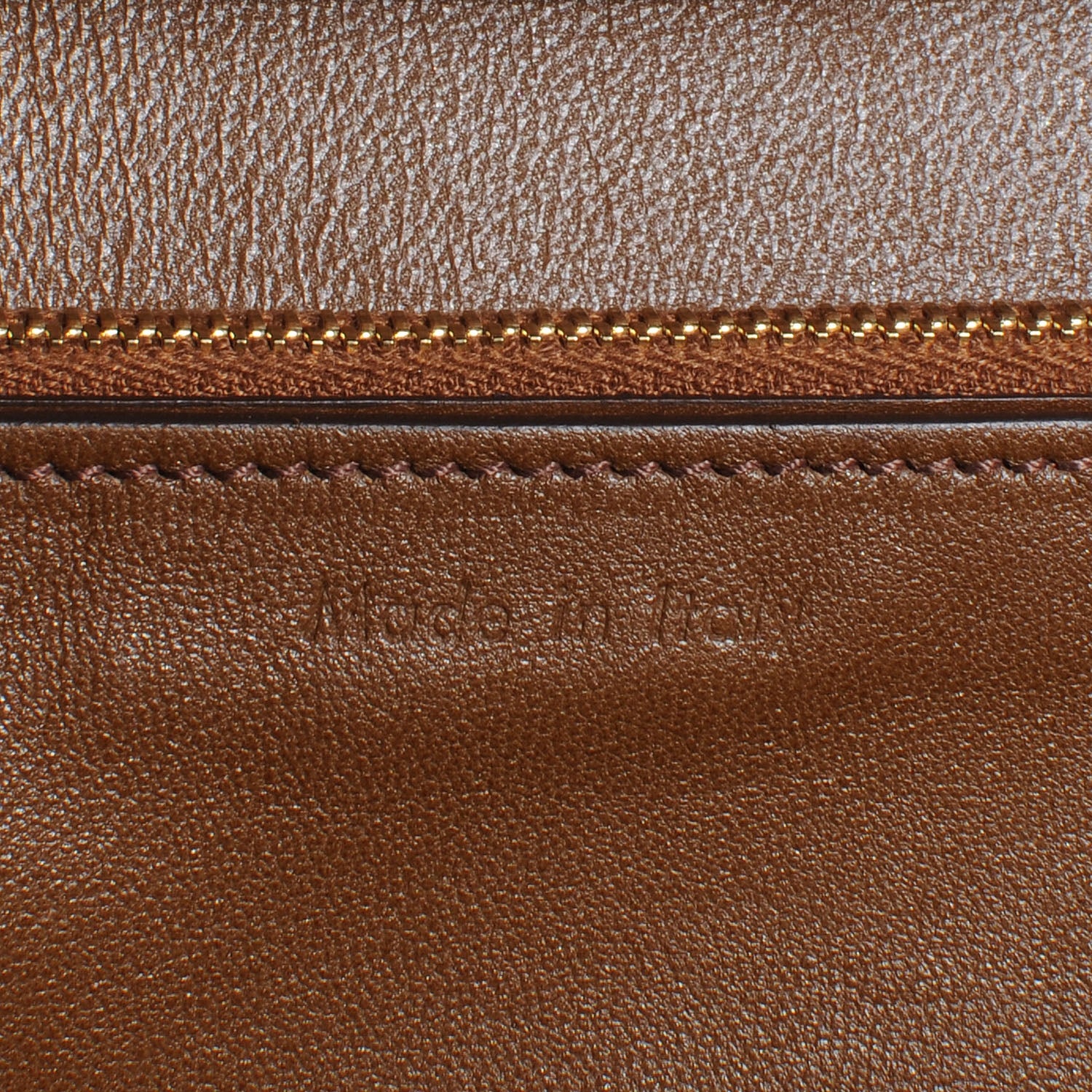 Celine Leather Medium Classic Box Flap Bag Camel 8 of 8