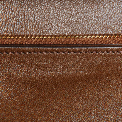 Celine Leather Medium Classic Box Flap Bag Camel 8 of 8