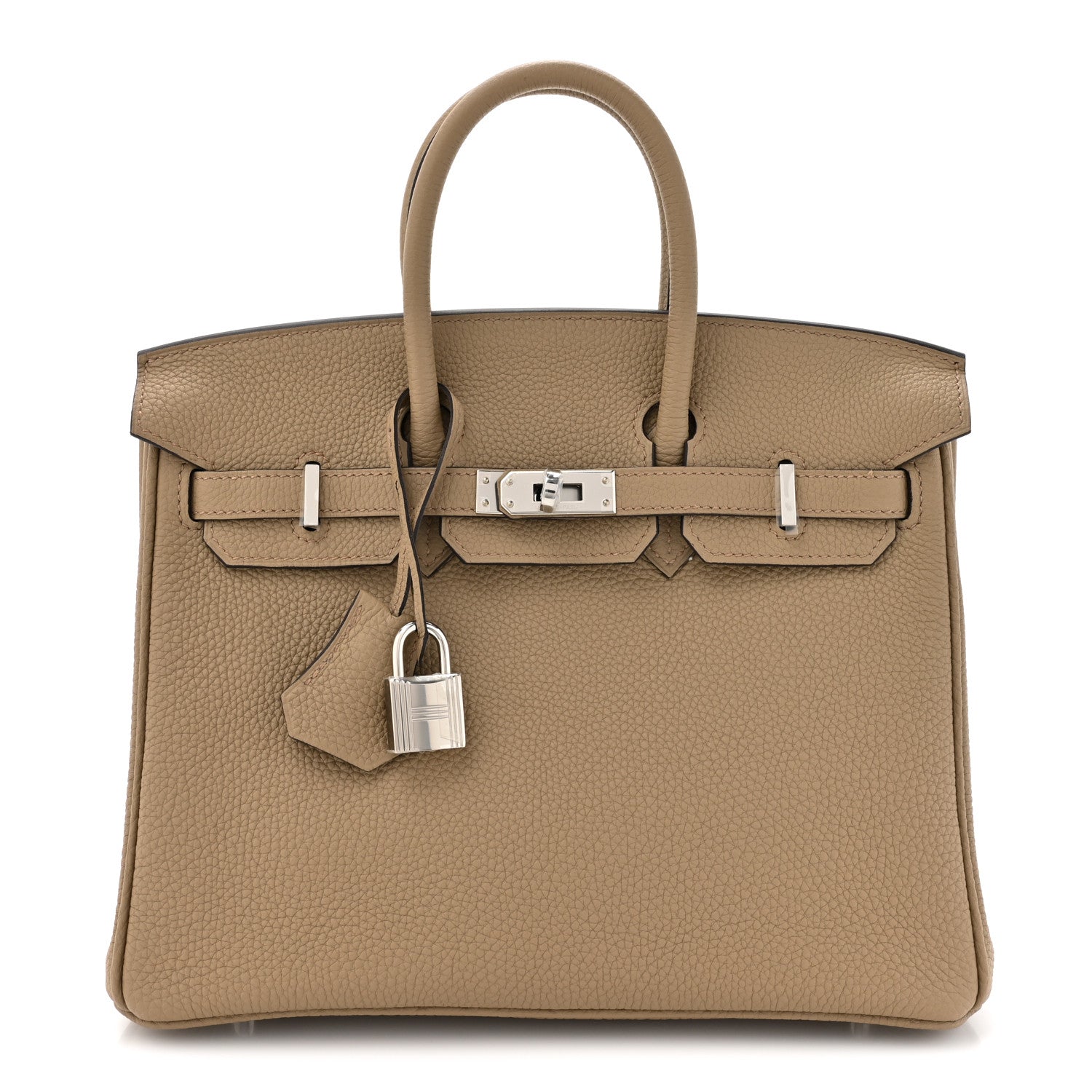 Hermes Togo Birkin 25 Beige Marfa 1 of 12