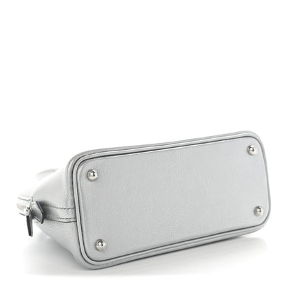 Hermes Metallic Chevre Chamkilight Mini 1923 Bolide Argent 4 of 11