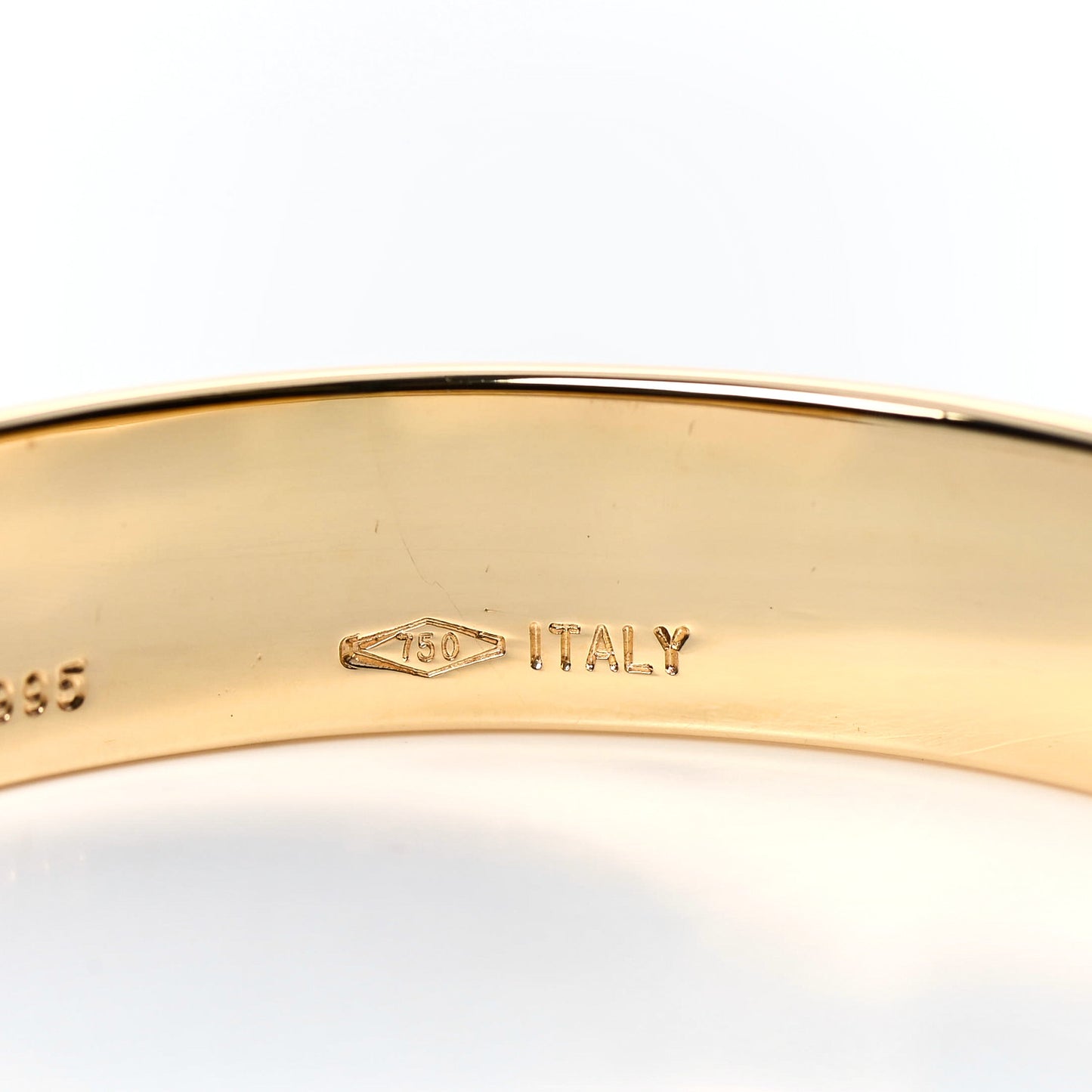 18K Yellow Gold Atlas Cuff Bracelet