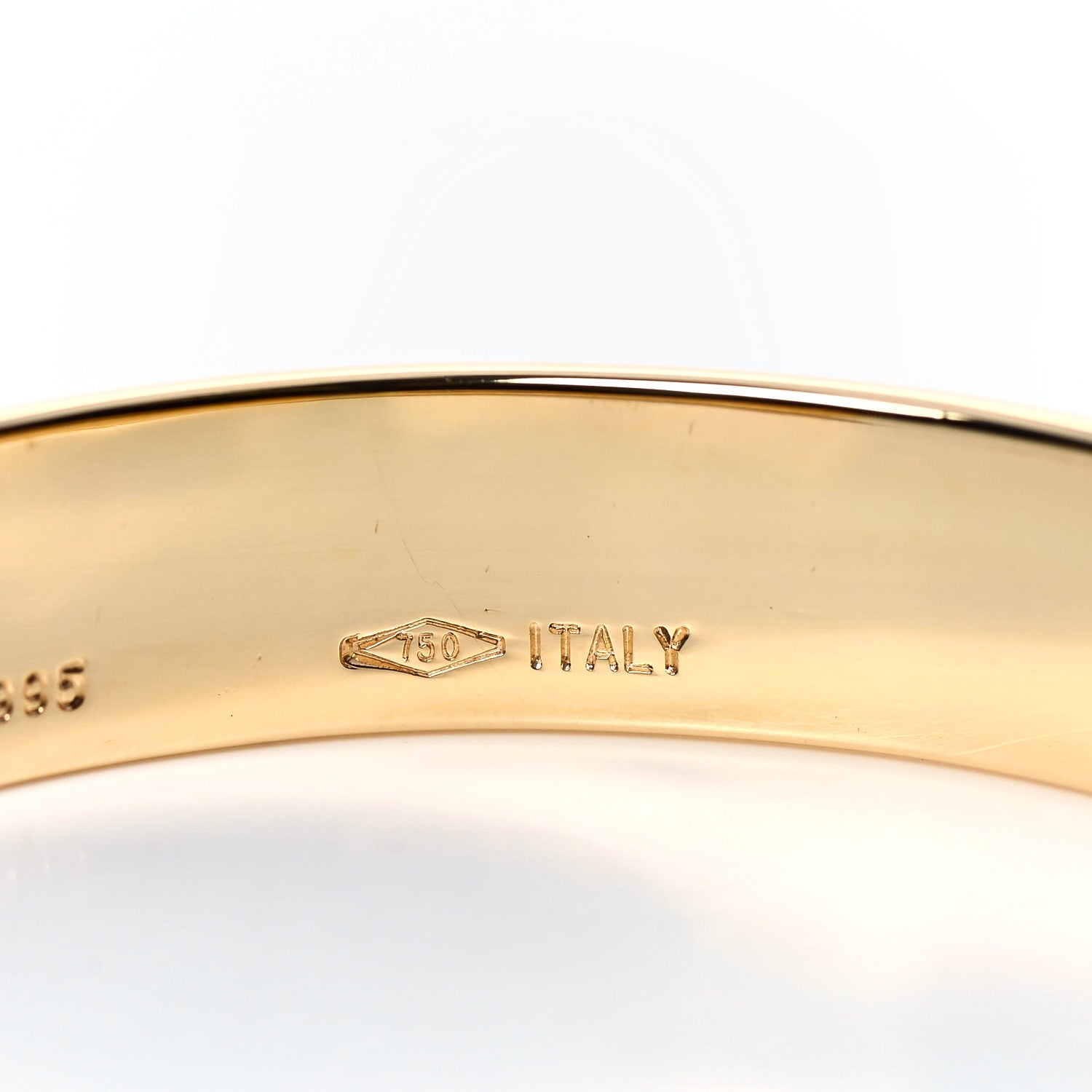 Tiffany 18K Yellow Gold Atlas Cuff Bracelet 5 of 5