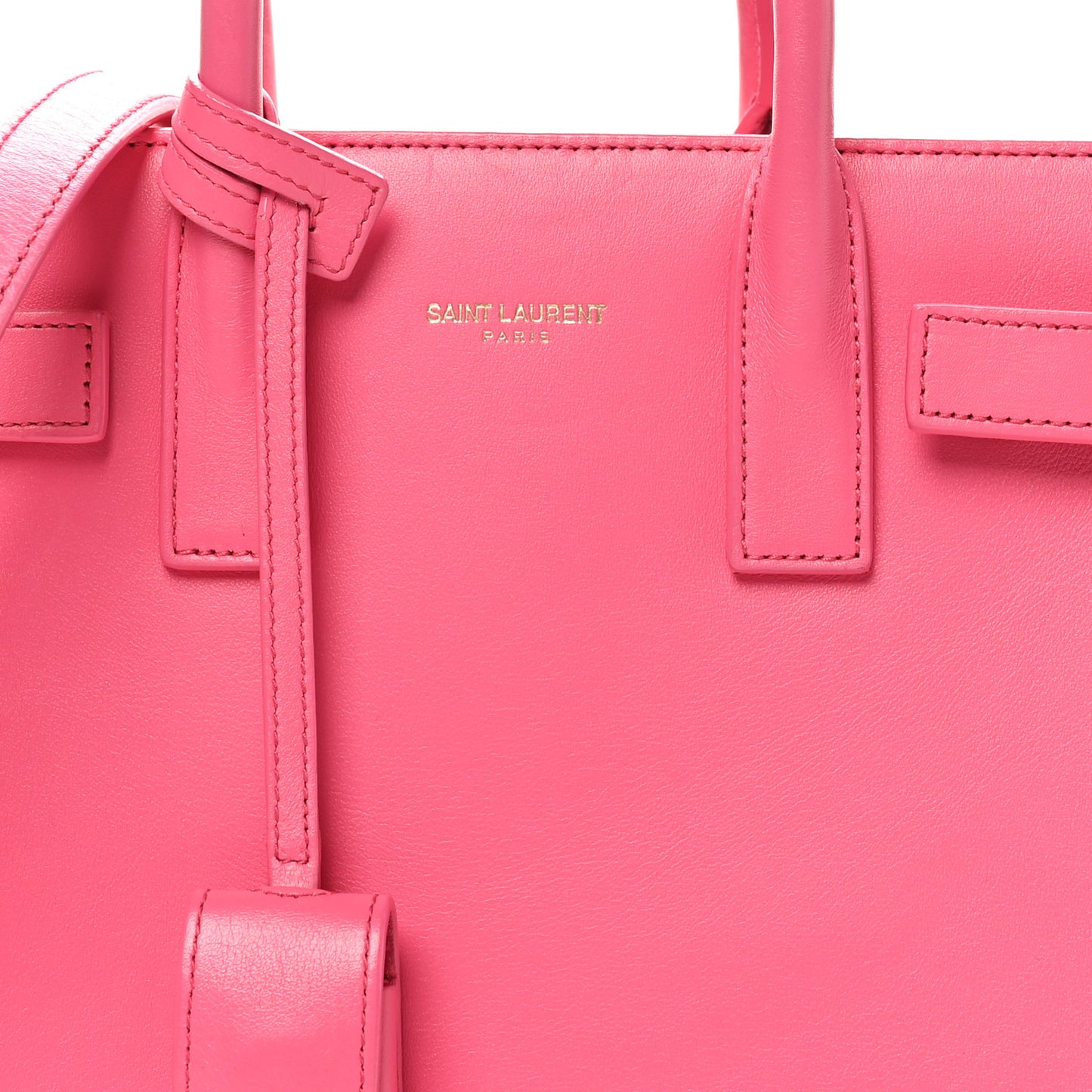 Calfskin Nano Sac De Jour Lipstick Fuchsia