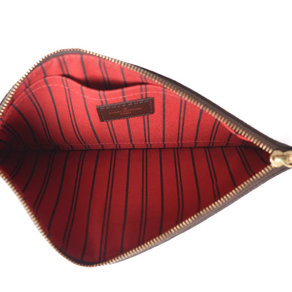 Louis Vuitton Damier Ebene Neverfull MM GM Pochette 5 of 8