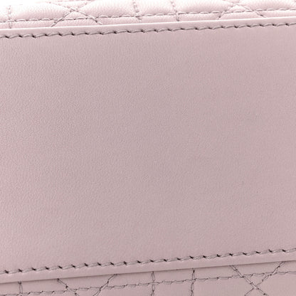Christian Dior Lambskin Cannage Small My ABCDior Lady Dior Light Pink 15 of 17