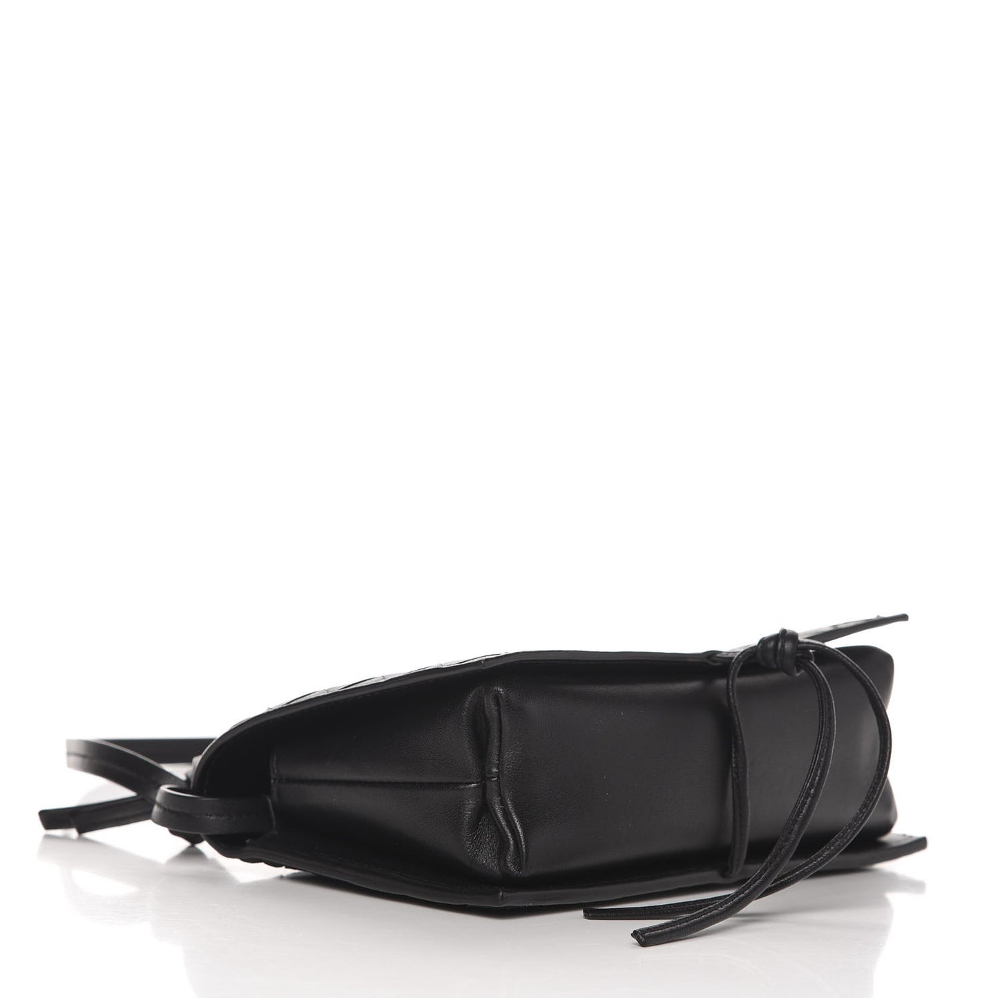 Nappa Intrecciato Crossbody Black
