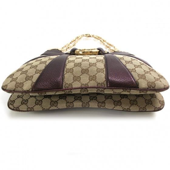 Gucci Monogram Bamboo Chain Shoulder Bag 4 of 10