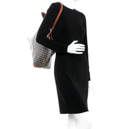 Goyard Goyardine Artois MM Black Gold 2 of 7