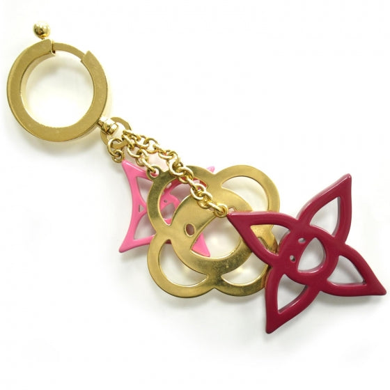 Cosmic Blossom Bag Charm Rose