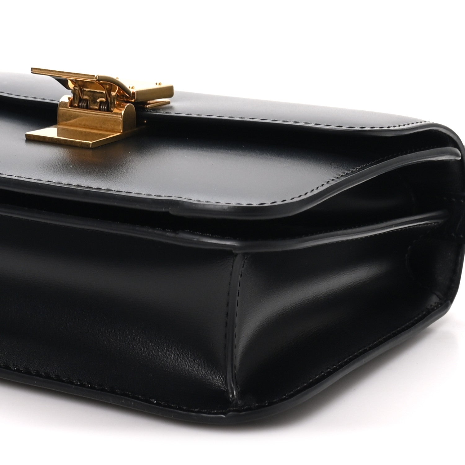 Celine Box Calfskin Teen Classic Box Flap Bag Black 9 of 9