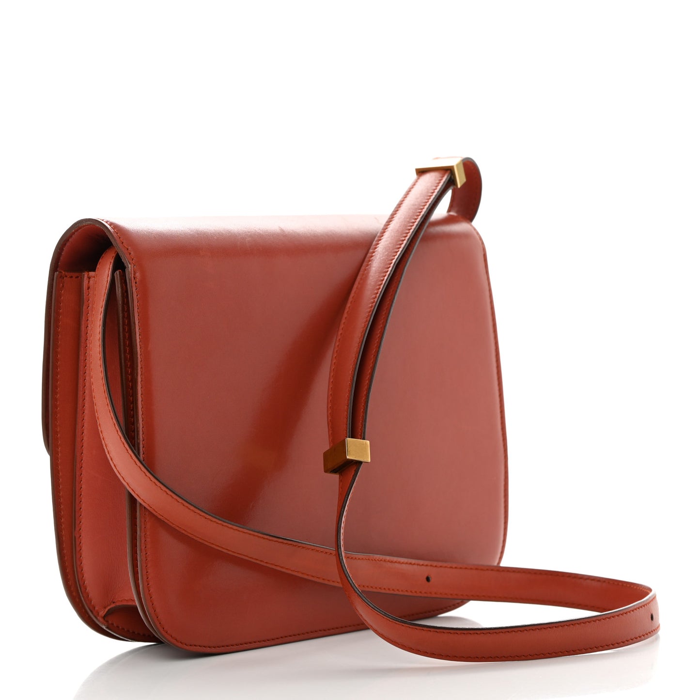 Box Calfskin Medium Classic Box Flap Bag Lipstick