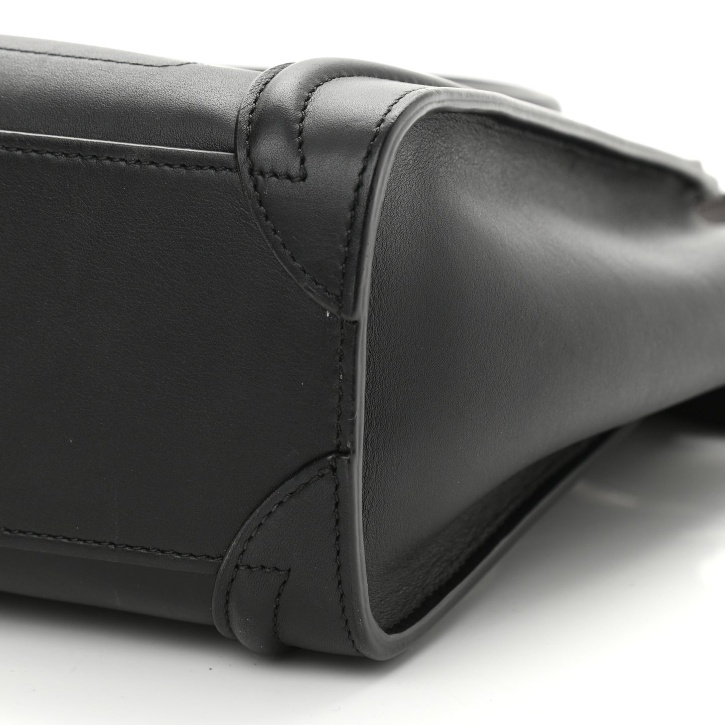 Smooth Calfskin Nano Luggage Black