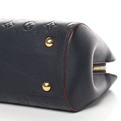 Louis Vuitton Empreinte Montaigne BB Marine Rouge 10 of 18
