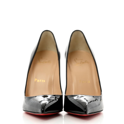Christian Louboutin Patent Pigalle Follies 100 Pumps 35 Black 3 of 11