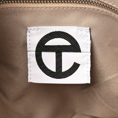 Telfar Metallic Vegan Leather Medium Shopping Bag Gold 6 of 9