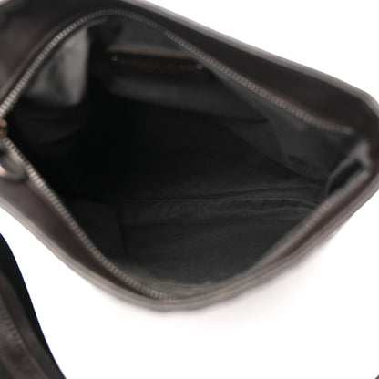 Bottega Veneta Nappa Intrecciato VN Crossbody Messenger Bag Ebano 5 of 9