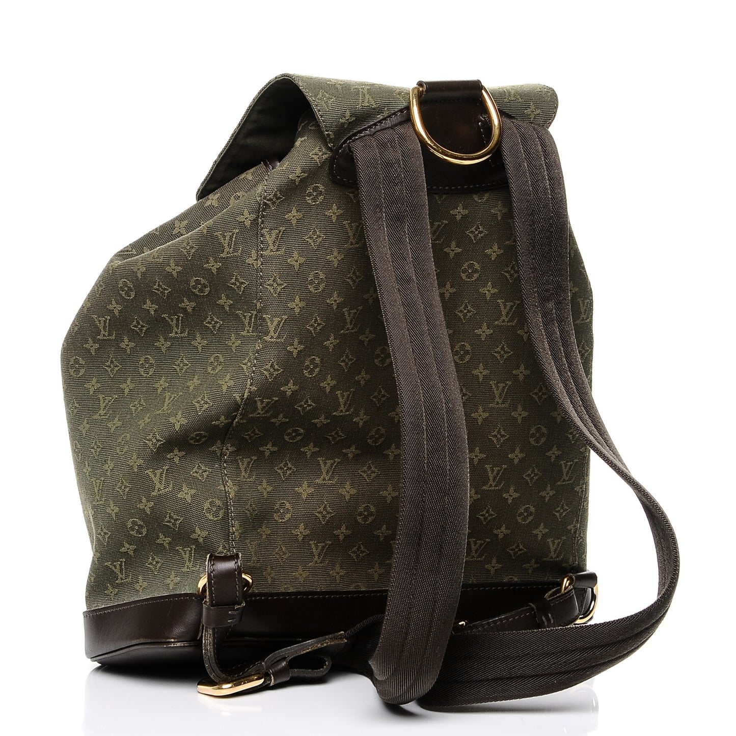 Mini Monogram Montsouris GM Backpack Kaki