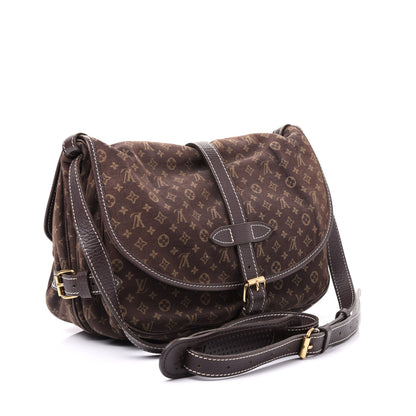 Louis Vuitton Monogram Mini Lin Saumur Ebene 2 of 8