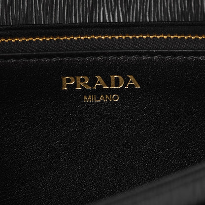 Prada Vitello Move Chain Wallet Black 6 of 7