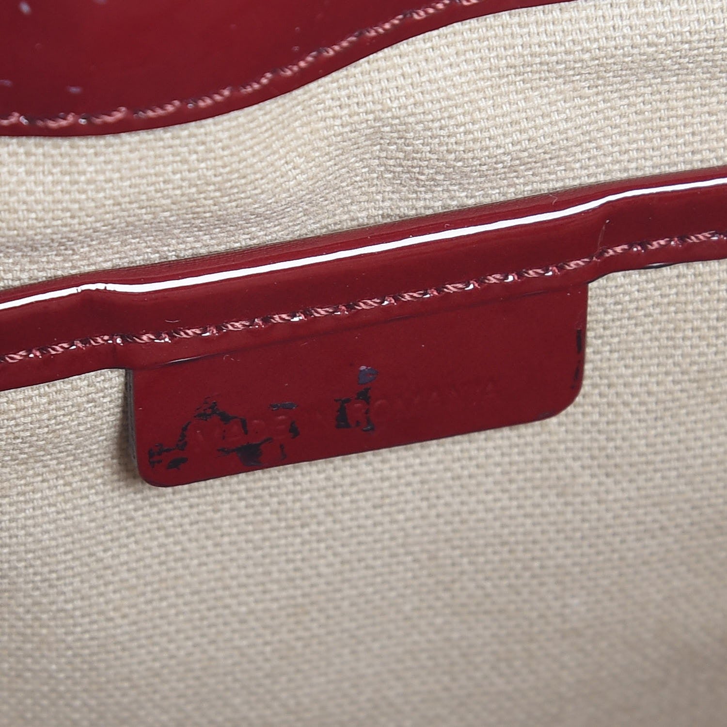 Burberry Nova Check Heart Small Gracie Tote Berry Red 7 of 8