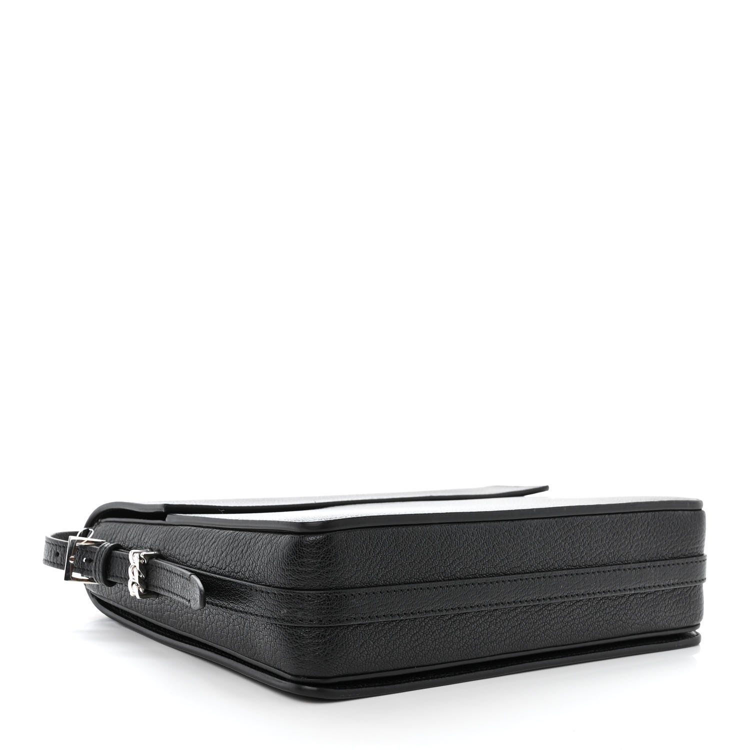 Burberry Grained Calfskin Large Grace Bag Black 4 of 12