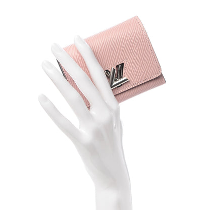 Louis Vuitton Epi Twist Compact Wallet Rose Ballerine 2 of 7