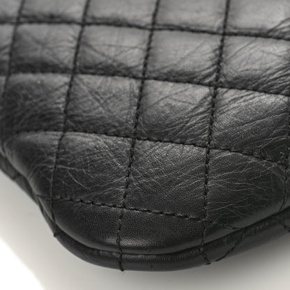 Chanel Aged Calfskin Quilted Crossbody Bag Black 9 of 10