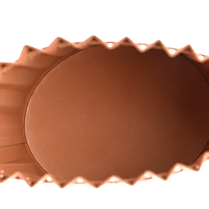 Mansur Gavriel Vegetable Tanned Calfskin Pleated Bucket Bag Camello 4 of 10