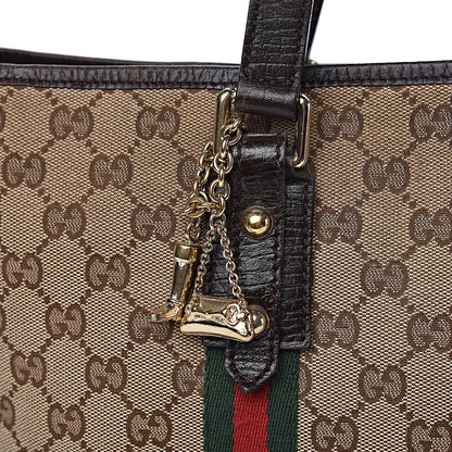 Gucci Monogram Large Jolicoeur Tote Brown 18 of 18