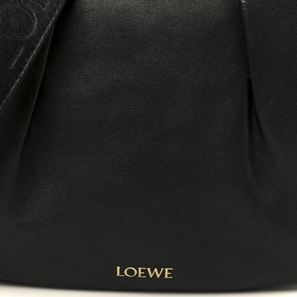 Loewe Shiny Nappa Calfskin Paseo Satchel Black 7 of 9
