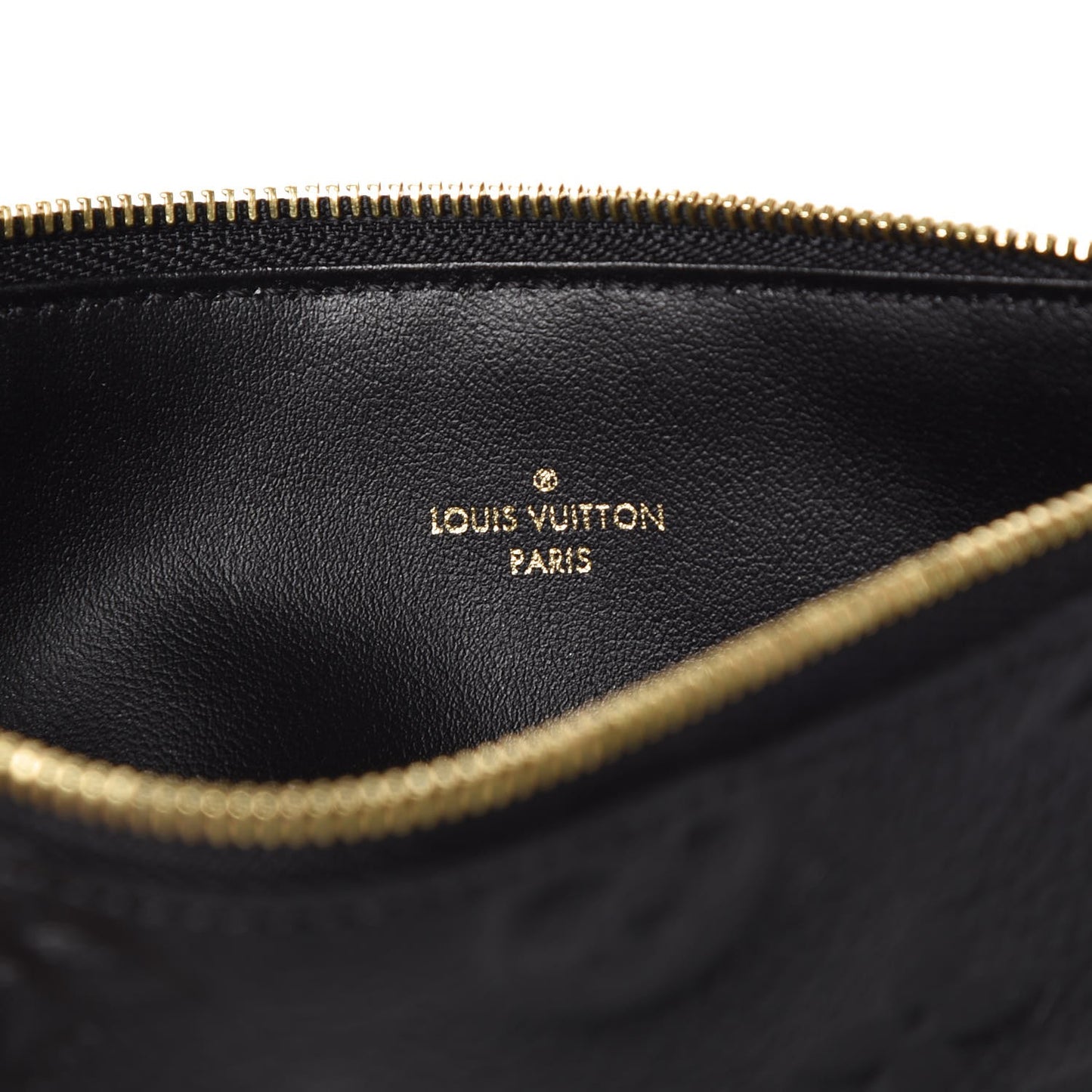 Empreinte Felicie Chain Wallet Zippered Insert Black