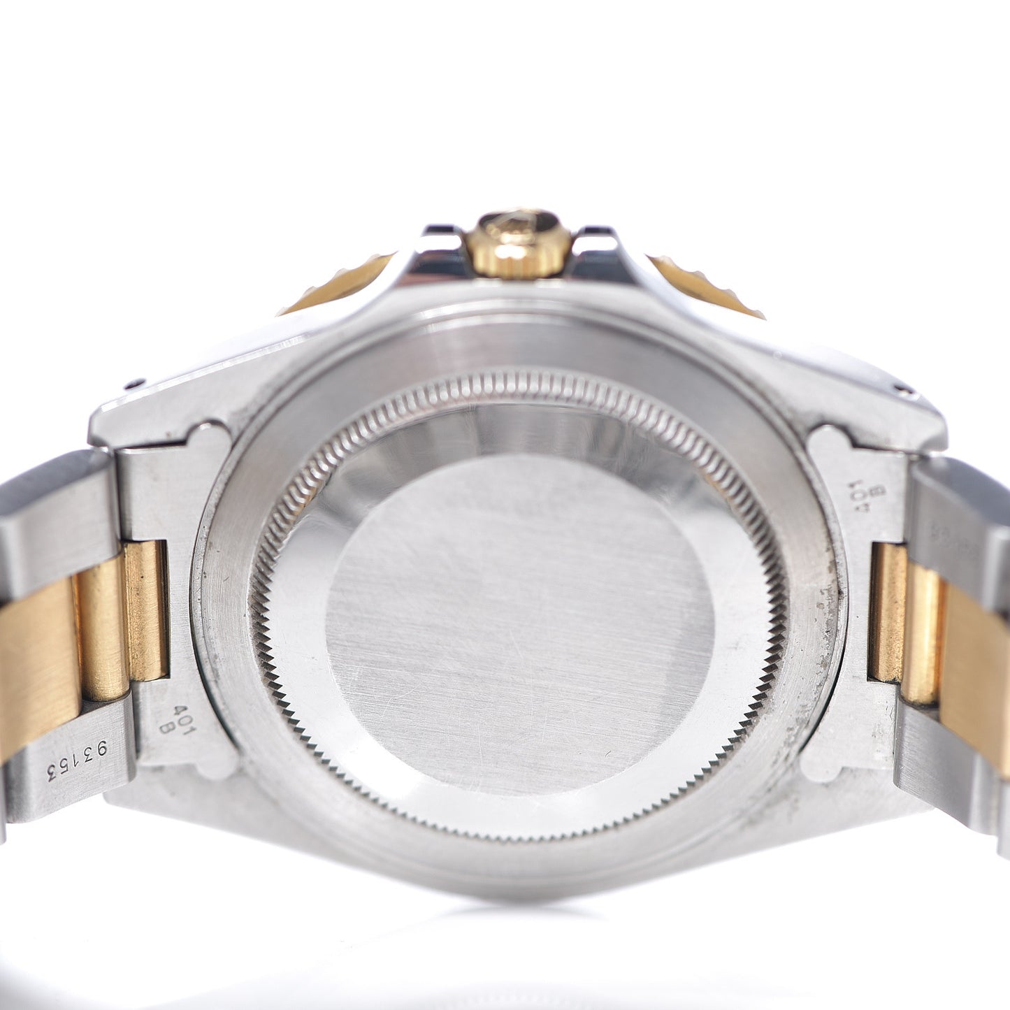 Stainless Steel 18K Yellow Gold 40mm GMT-Master II Oyster Perpetual Date Watch 16713