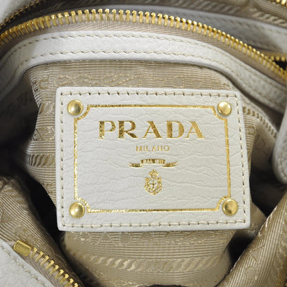 Prada Denim Logo Flat Messenger Bag 7 of 9