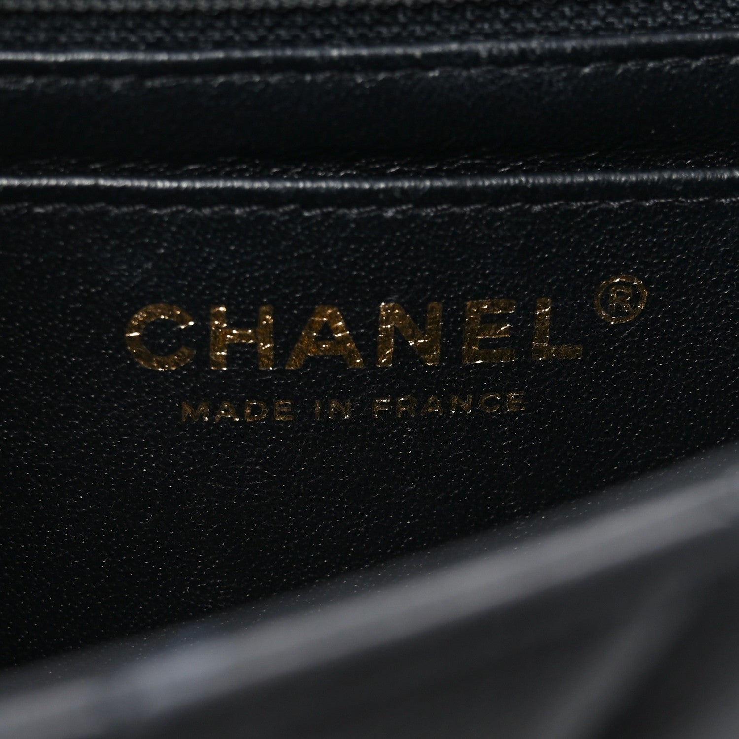 Chanel Lambskin Quilted Mini Rectangular Flap Black 6 of 11